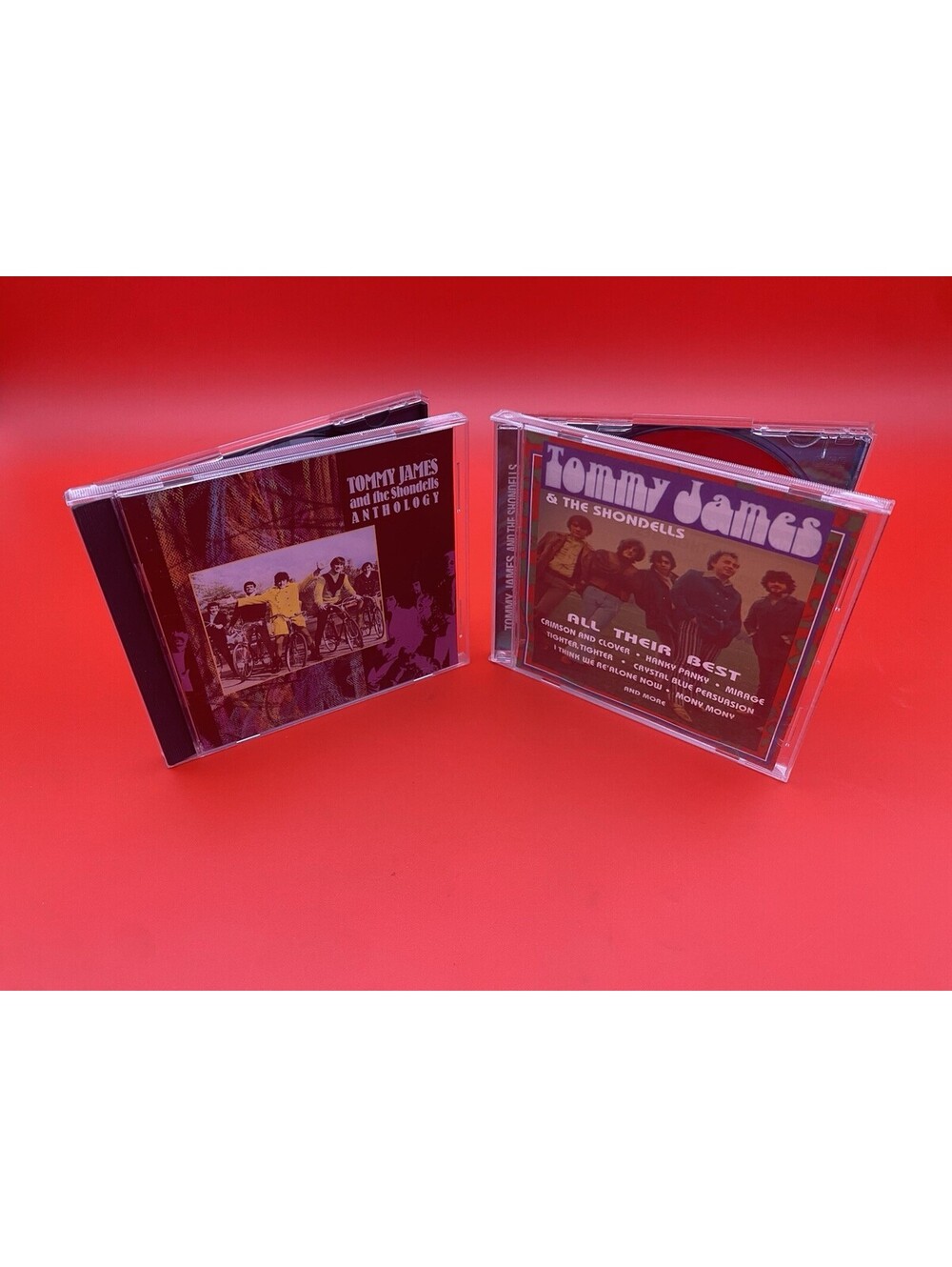 Tommy James and the Shondells Pair or CDs - Anthology & All Their Best